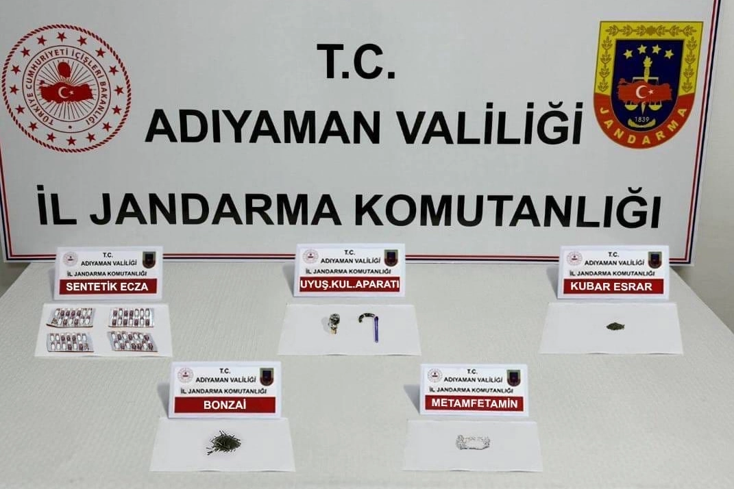 Adıyaman’da uyuşturucu operasyonu: 16 gözaltı