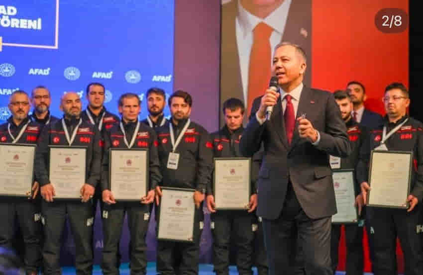 AFAD Gönüllülük Günü Sertifika Töreni Ankara’da Gerçekleşti