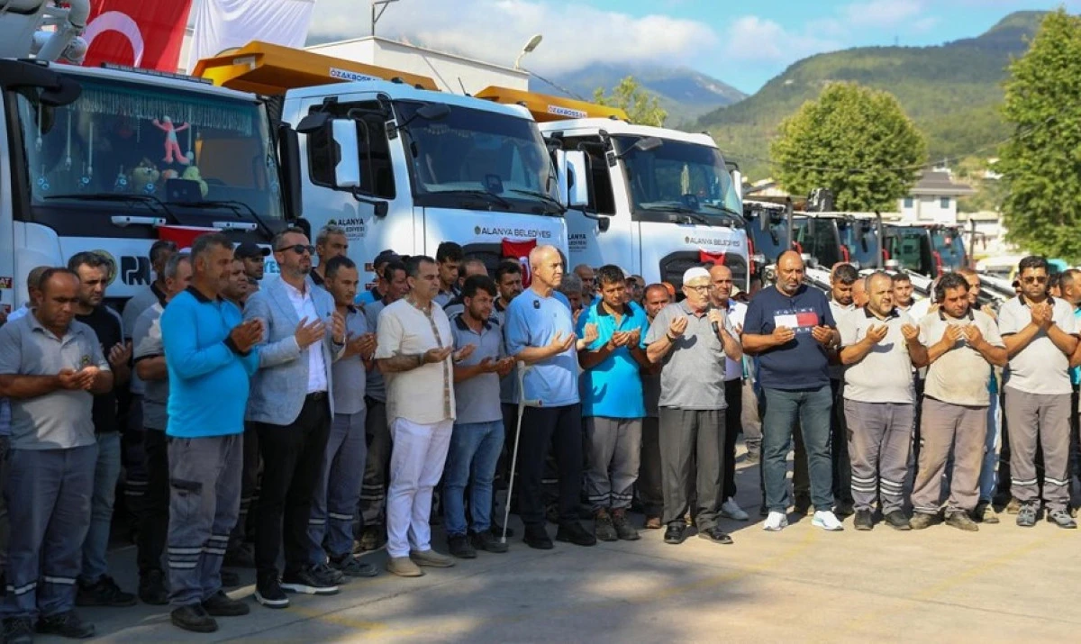 Alanya Belediyesi Ara&ccedil; Filosunu G&uuml;&ccedil;lendirdi
