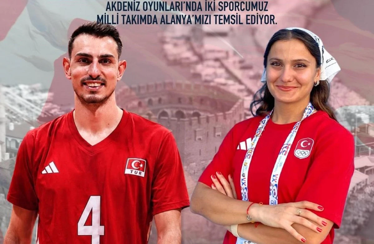 Alanya Belediyespor&rsquo;dan Akdeniz Oyunları&rsquo;na Milli Gurur