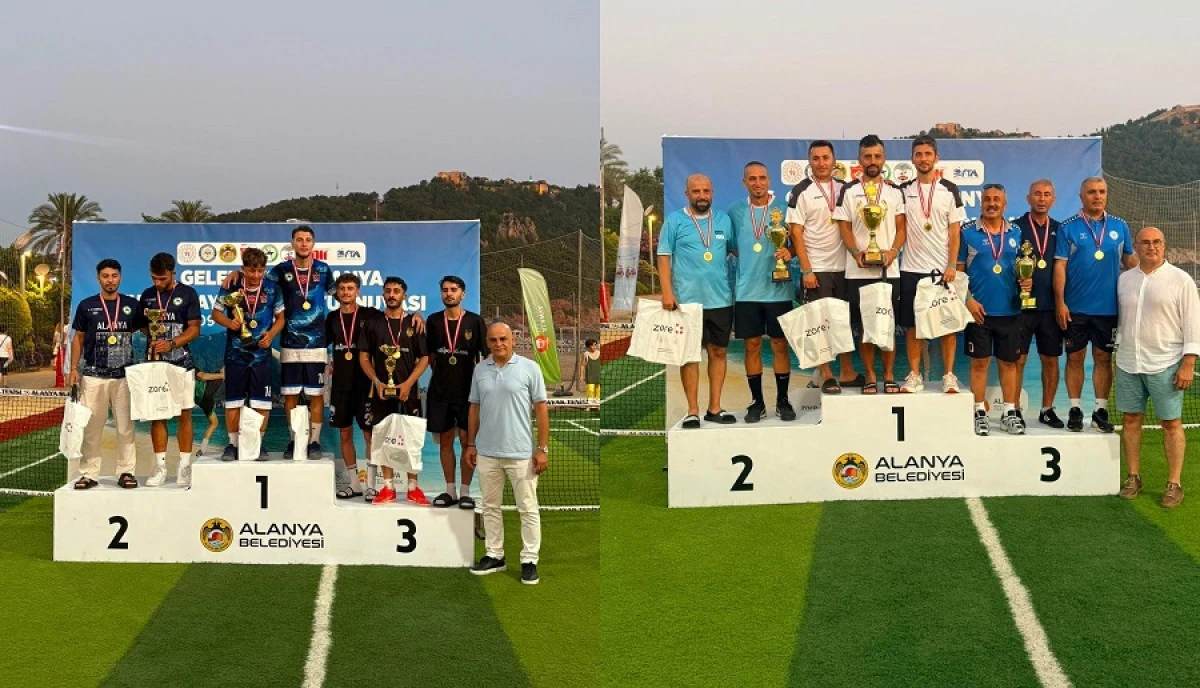 Alanya Belediyespor'dan Futnet'te &Ccedil;ifte Şampiyonluk