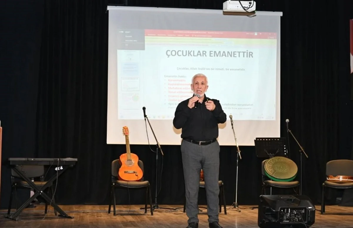 Alanya Cezaevinde &ldquo;Hz. Peygamber ve &Ccedil;ocuk Eğitimi&rdquo; Konferansı