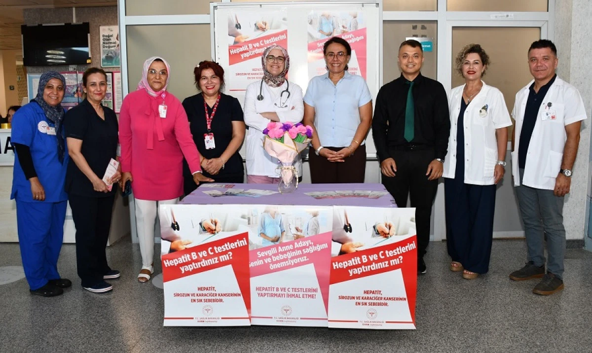 Alanya EAH&rsquo;de Hepatit Hastalıklarına Karşı Farkındalık Etkinliği