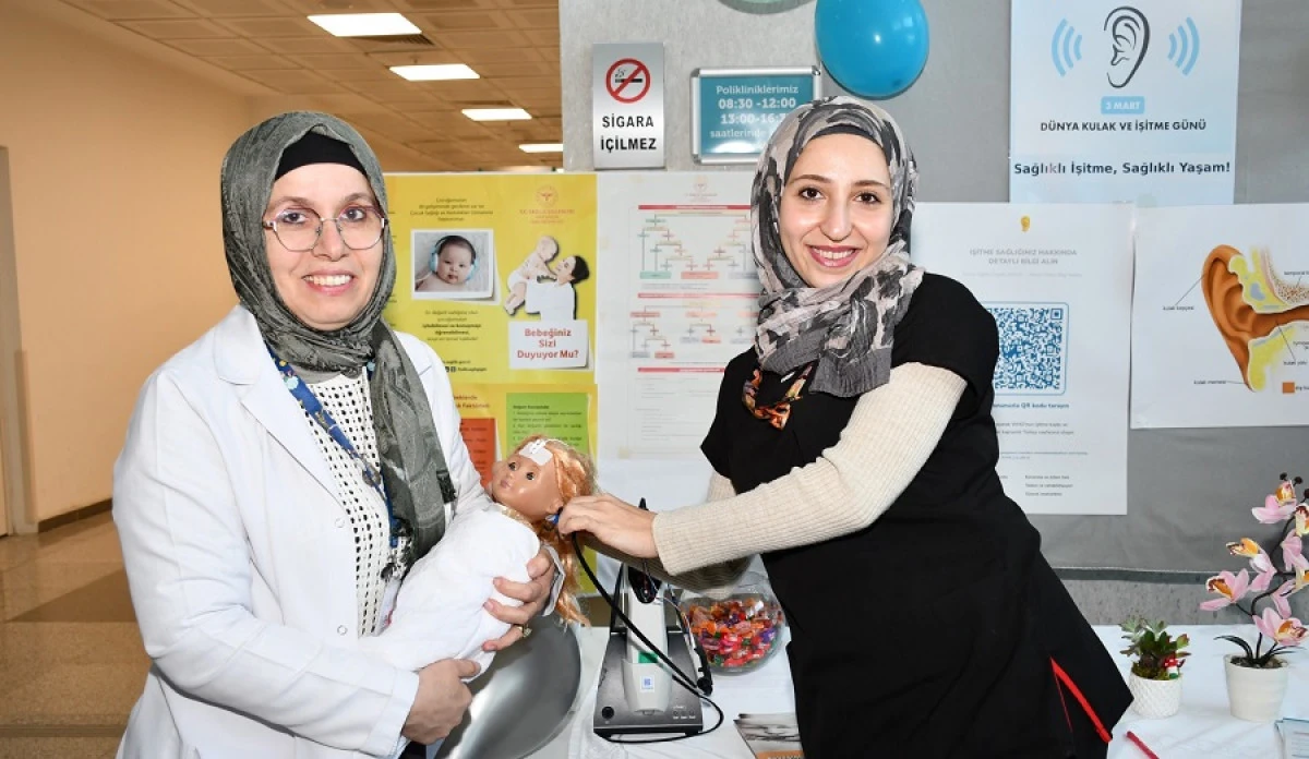 Alanya Eğitim ve Araştırma Hastanesi&rsquo;nden Kulak Sağlığı Farkındalığı