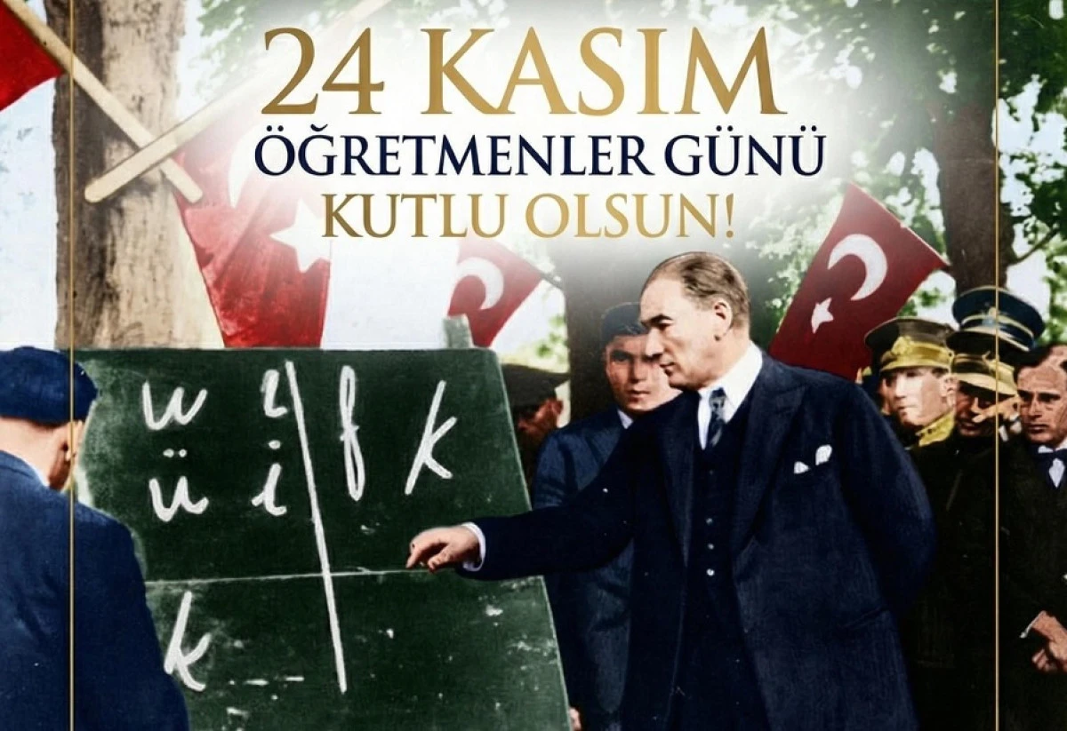 Alanya Kaymakamı Şakir &Ouml;ner &Ouml;zt&uuml;rk&rsquo;ten 24 Kasım &Ouml;ğretmenler G&uuml;n&uuml; Mesajı