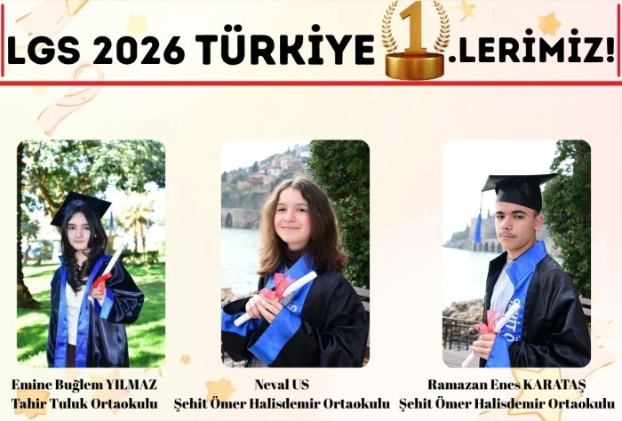 Alanya LGS&rsquo;de Zirvede: 3 T&uuml;rkiye Şampiyonu, 9 &Ouml;ğrenci Sınırı Zorladı