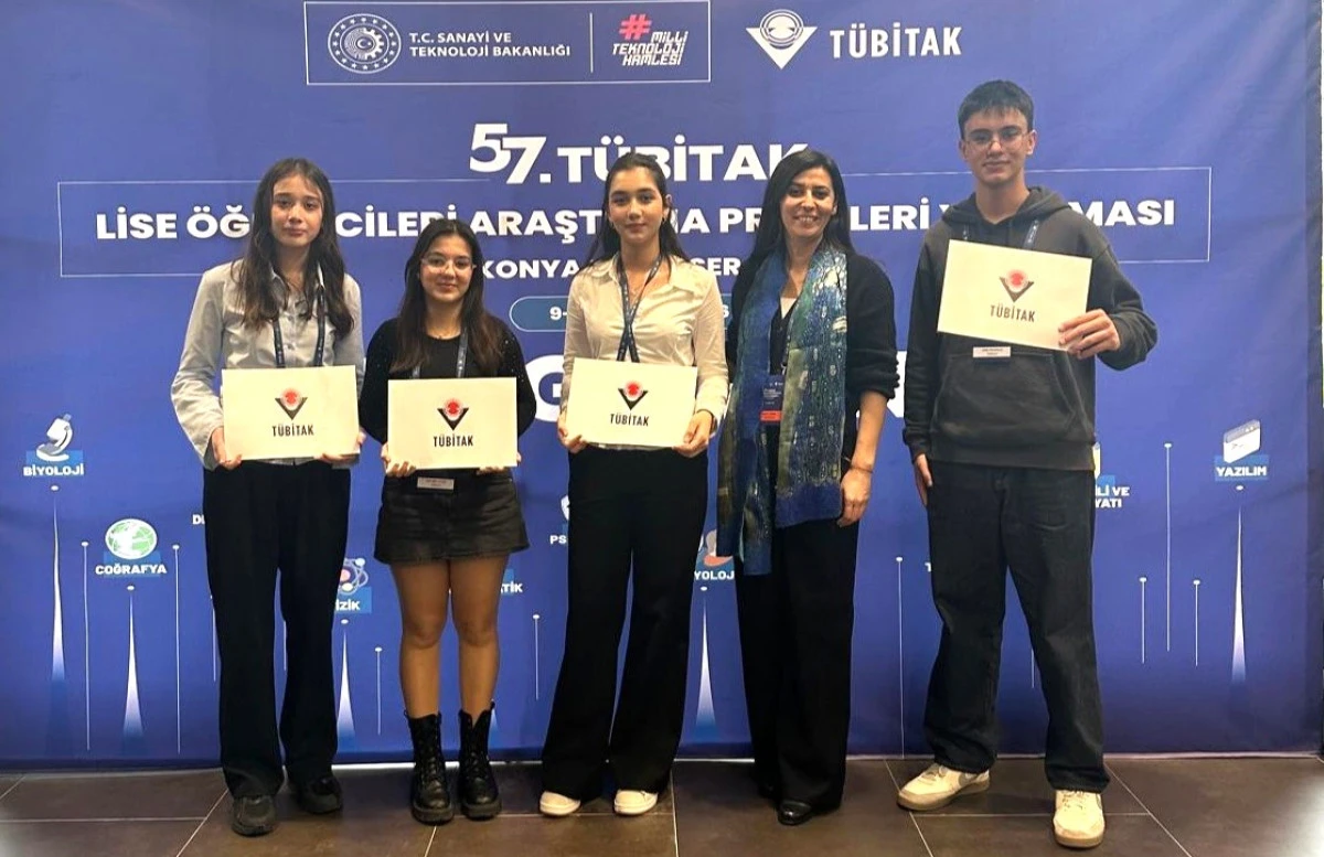 Alanya Liseleri T&Uuml;BİTAK&rsquo;ta T&uuml;rkiye Finallerine Y&uuml;kseldi
