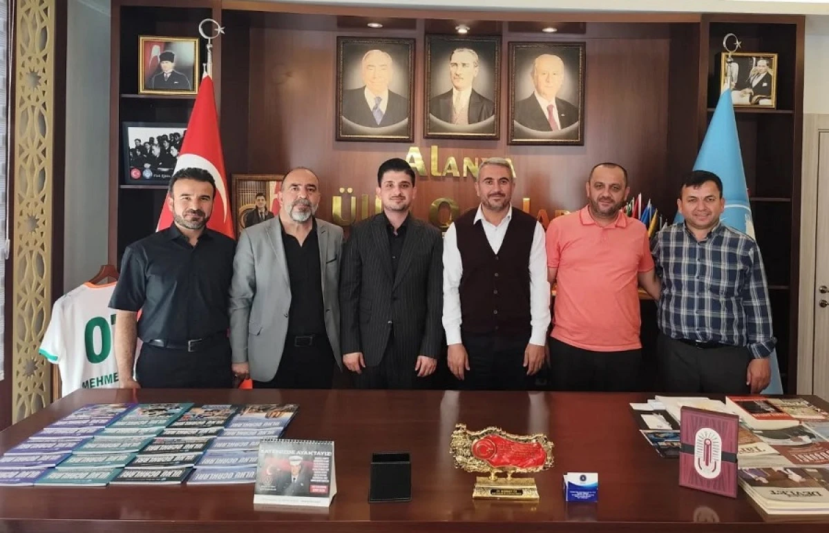 Alanya M&uuml;ft&uuml;l&uuml;ğ&uuml;&rsquo;nden &Uuml;lk&uuml; Ocakları&rsquo;na Hayırlı Olsun Ziyareti