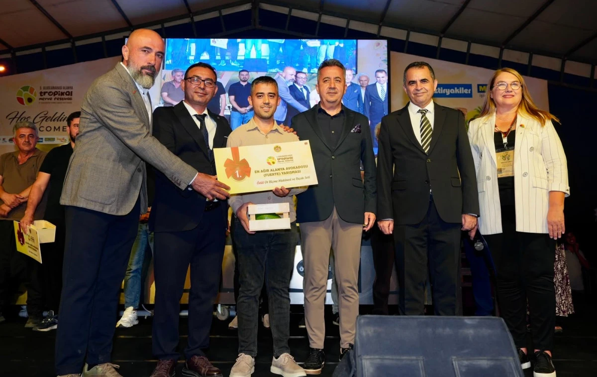 Alanya Tropikal Meyve Festivali&rsquo;ne Yoğun İlgi