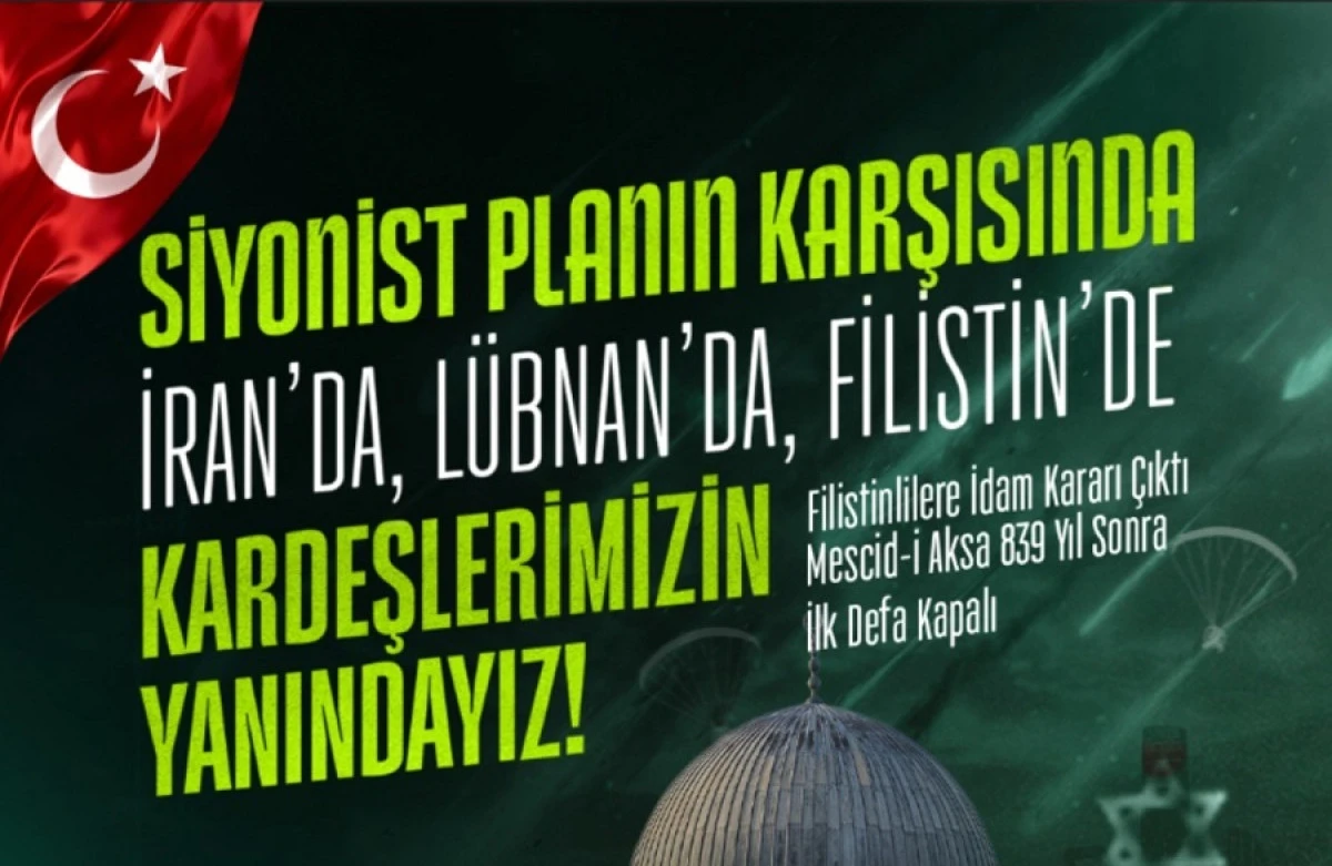 Alanya&rsquo;da Kardeşlerimizin Yanındayız Buluşması: Tek Ses &Ccedil;ağrısı