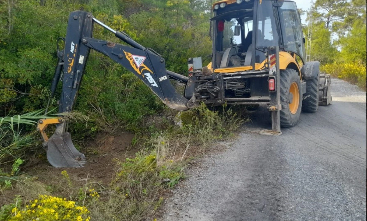 Alanya&rsquo;da kırsal ve sahil yollarında kış hazırlığı