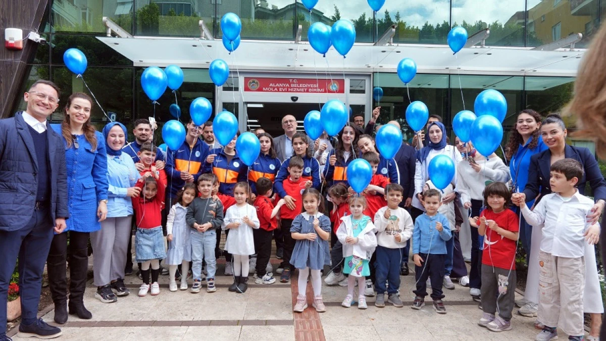 ALANYA&rsquo;DA OTİZM FARKINDALIĞI İ&Ccedil;İN ANLAMLI ETKİNLİK