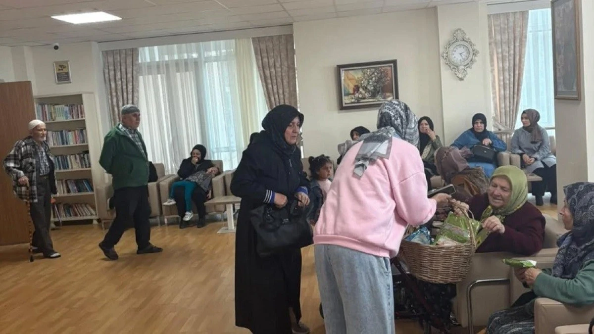 ALANYA&rsquo;DA YAŞLILARA ANLAMLI ZİYARET