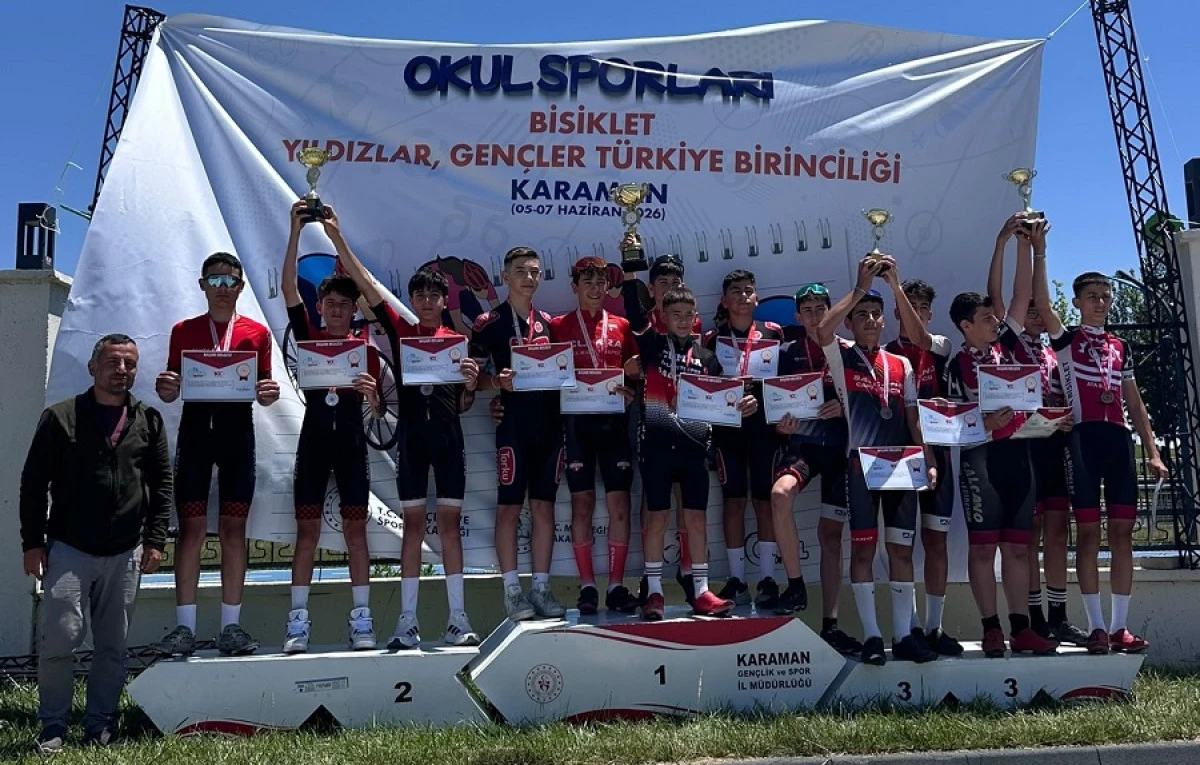 Alanyalı Pedallar T&uuml;rkiye İkinciliğine Ulaştı