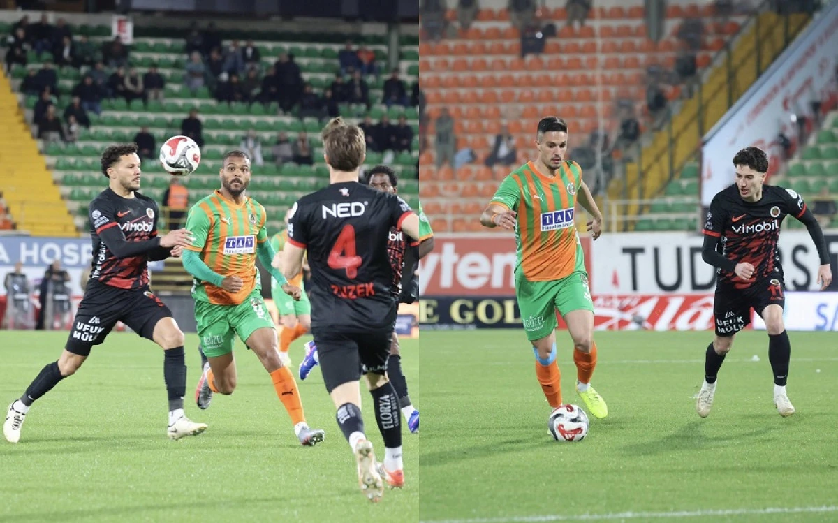 Alanyaspor İle Gen&ccedil;lerbirliği Puanları Paylaştı
