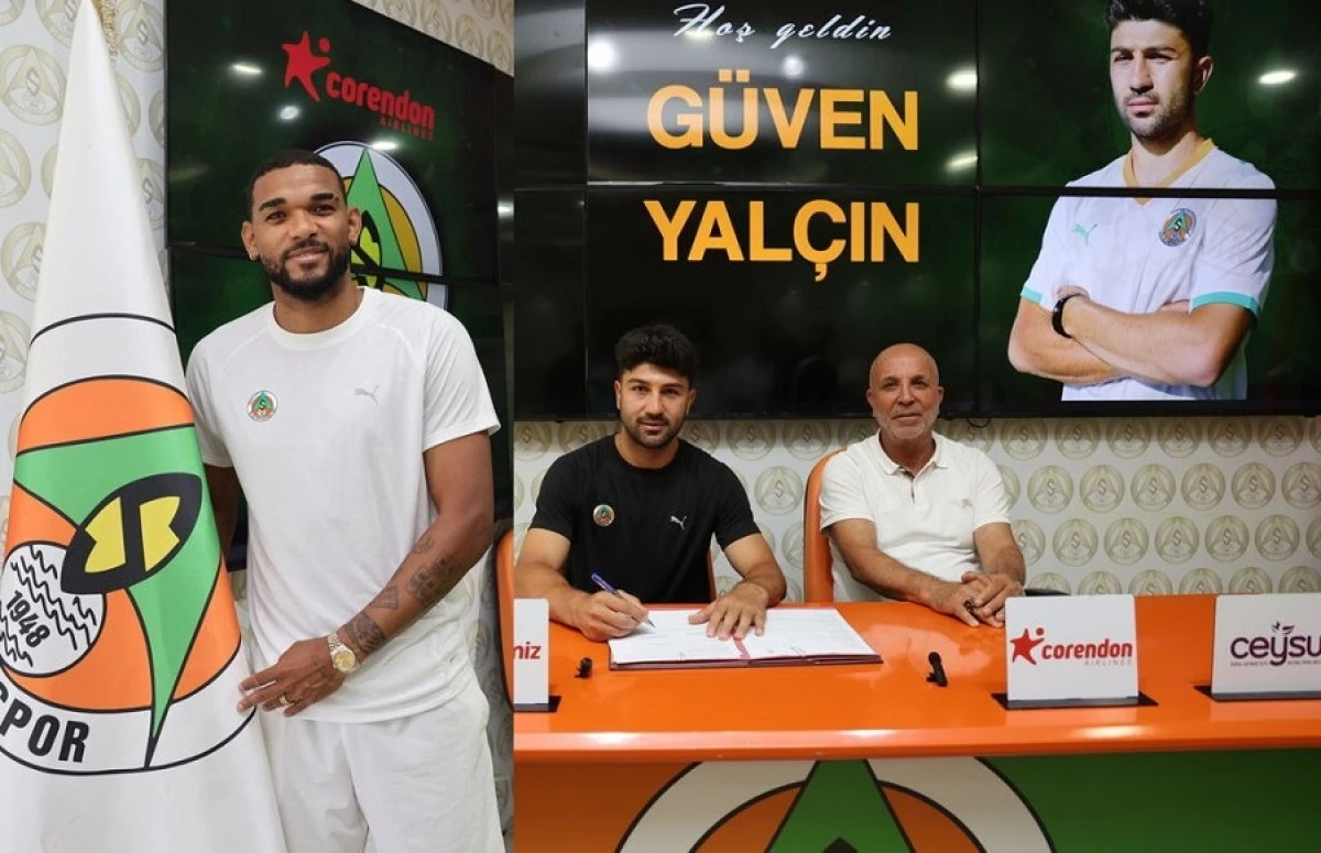 Alanyaspor&rsquo;da 4 Futbolcu İ&ccedil;in İmza T&ouml;reni
