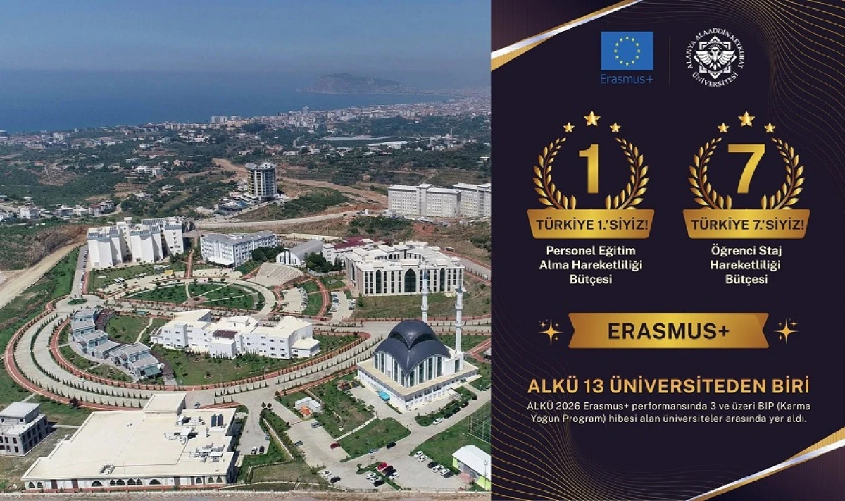 ALK&Uuml; Erasmus+&rsquo;ta T&uuml;rkiye&rsquo;nin &Ouml;nde Gelen &Uuml;niversiteleri Arasında