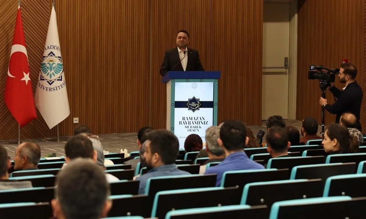 ALK&Uuml;&rsquo;de Ramazan Bayramı Bayramlaşma T&ouml;reni Yapıldı