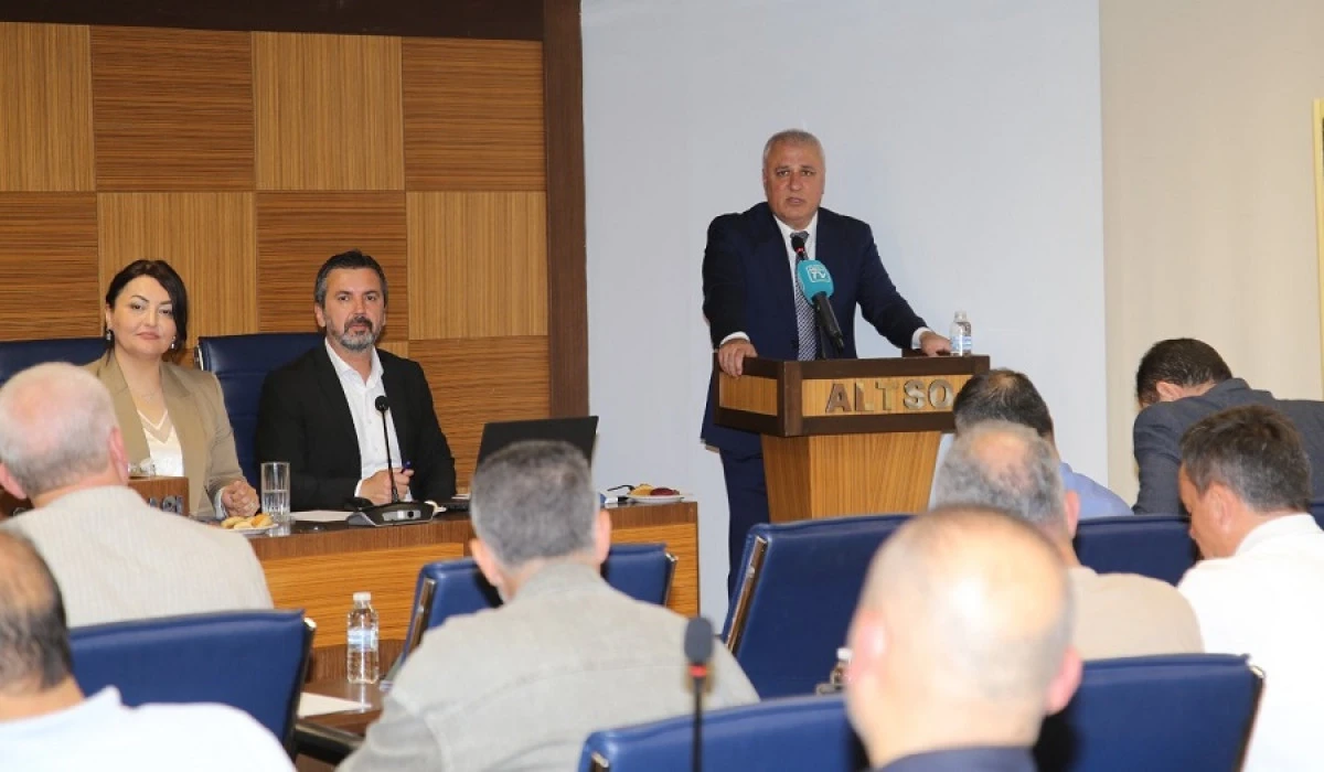 ALTSO Nisan Meclis Toplantısı Ger&ccedil;ekleştirildi