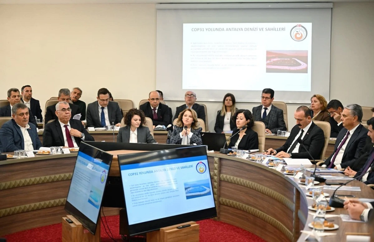 ANTALYA MAVİ AKDENİZ İ&Ccedil;İN HAREKETE GE&Ccedil;Tİ