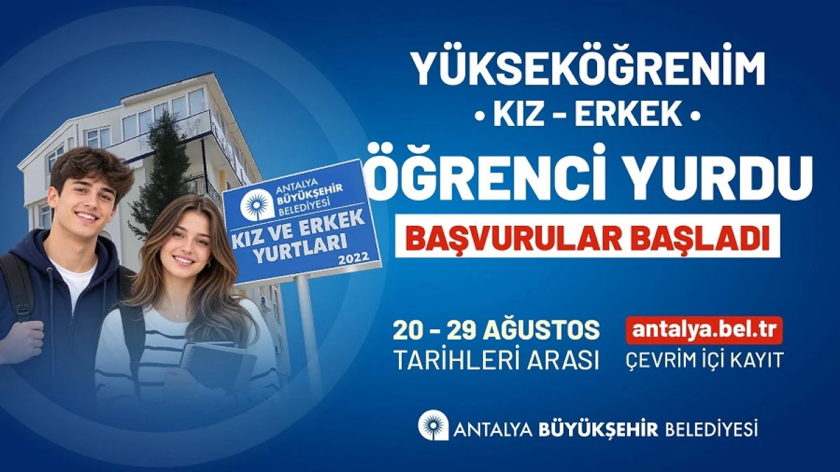 Antalya, &Uuml;niversite &Ouml;ğrencilerini Yurtlarıyla Karşılıyor