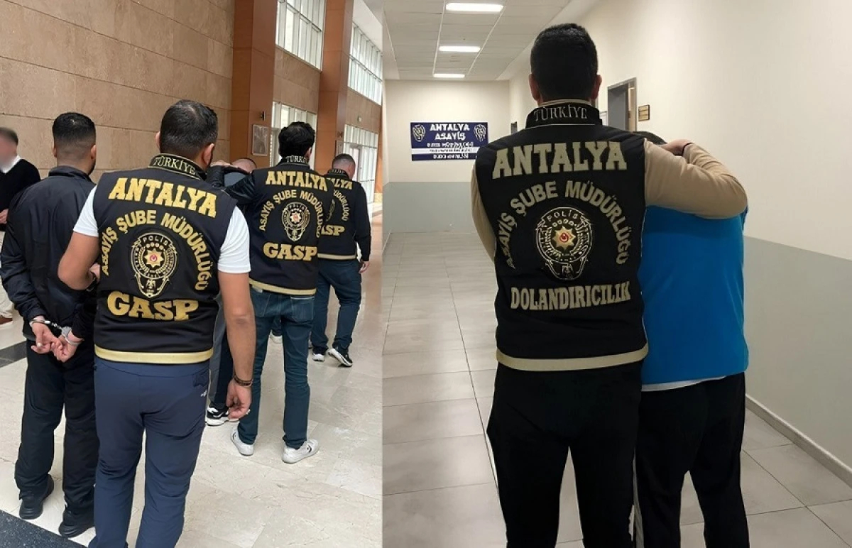 Antalya&rsquo;da 2 Haftada 517 Kişi Tutuklandı