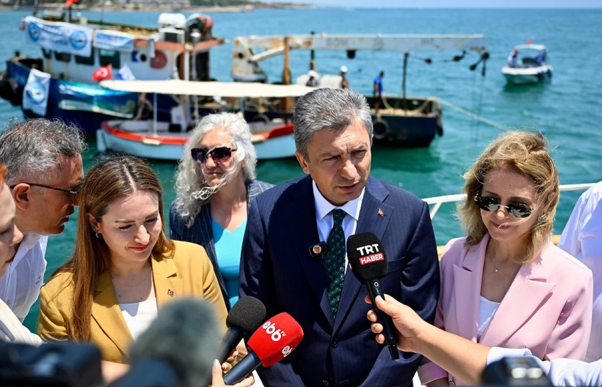 Antalya'da 35 Yapay Resif Denizle Buluştu