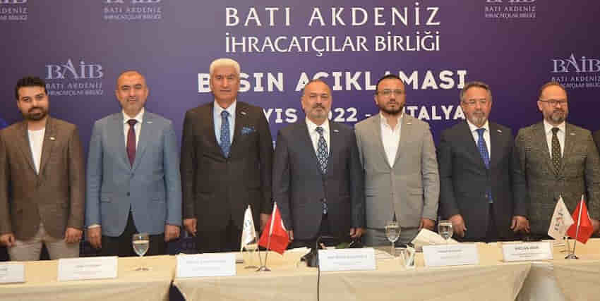 BAİB pandemi ve Rusya-Ukrayna savaşına rağmen 1 milyar dolarlık ihracatı aştı