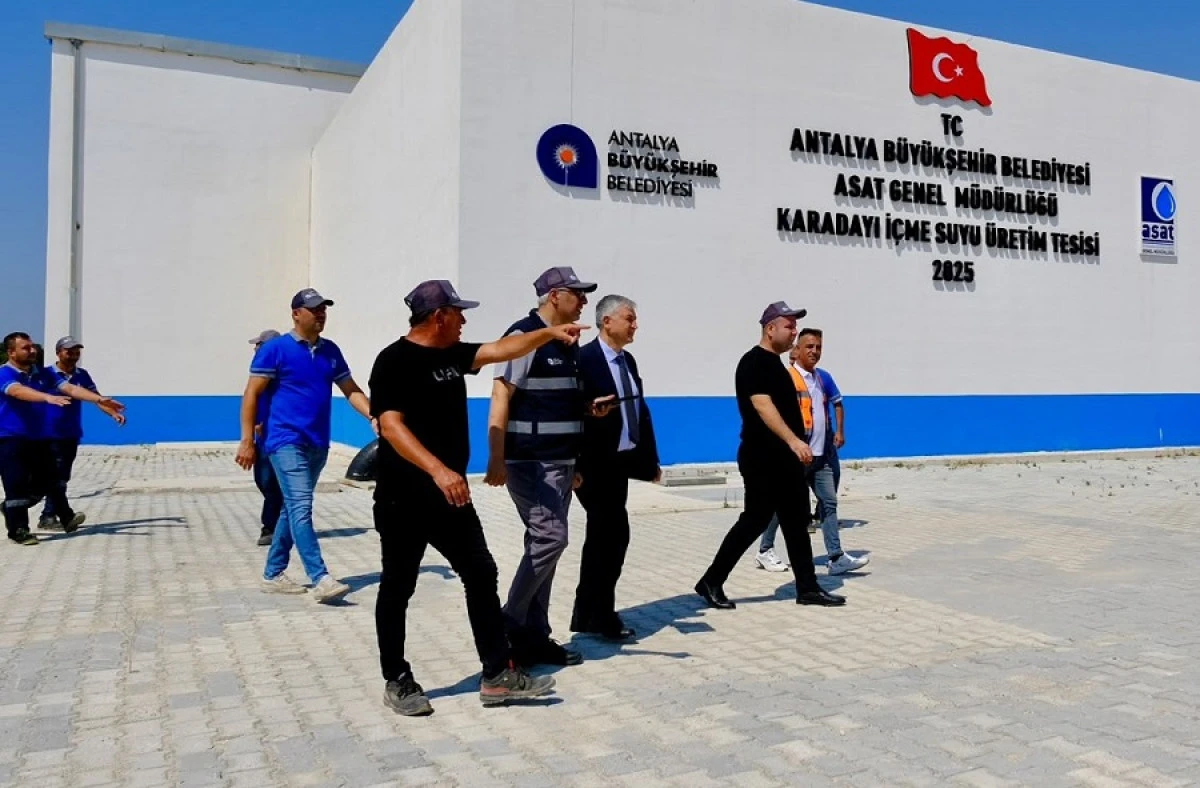 COP31 &Ouml;ncesi ASAT&rsquo;tan Dev Altyapı Hamlesi: Belek&rsquo;e 2,4 Milyar TL&rsquo;lik Su Yatırımı