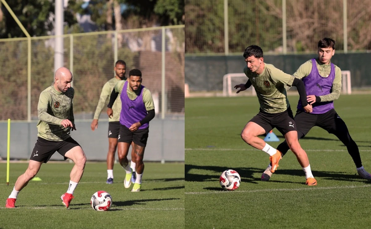 Corendon Alanyaspor, Galatasaray Ma&ccedil;ı &Ouml;ncesi Hazırlıklarını Tamamladı