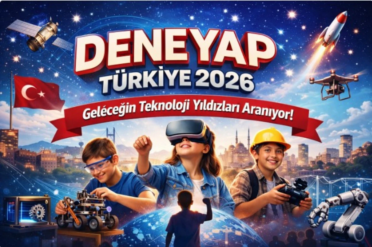 DENEYAP T&uuml;rkiye 2026 Başvurularını Başlattı: Geleceğin Teknoloji Yıldızları Aranıyor