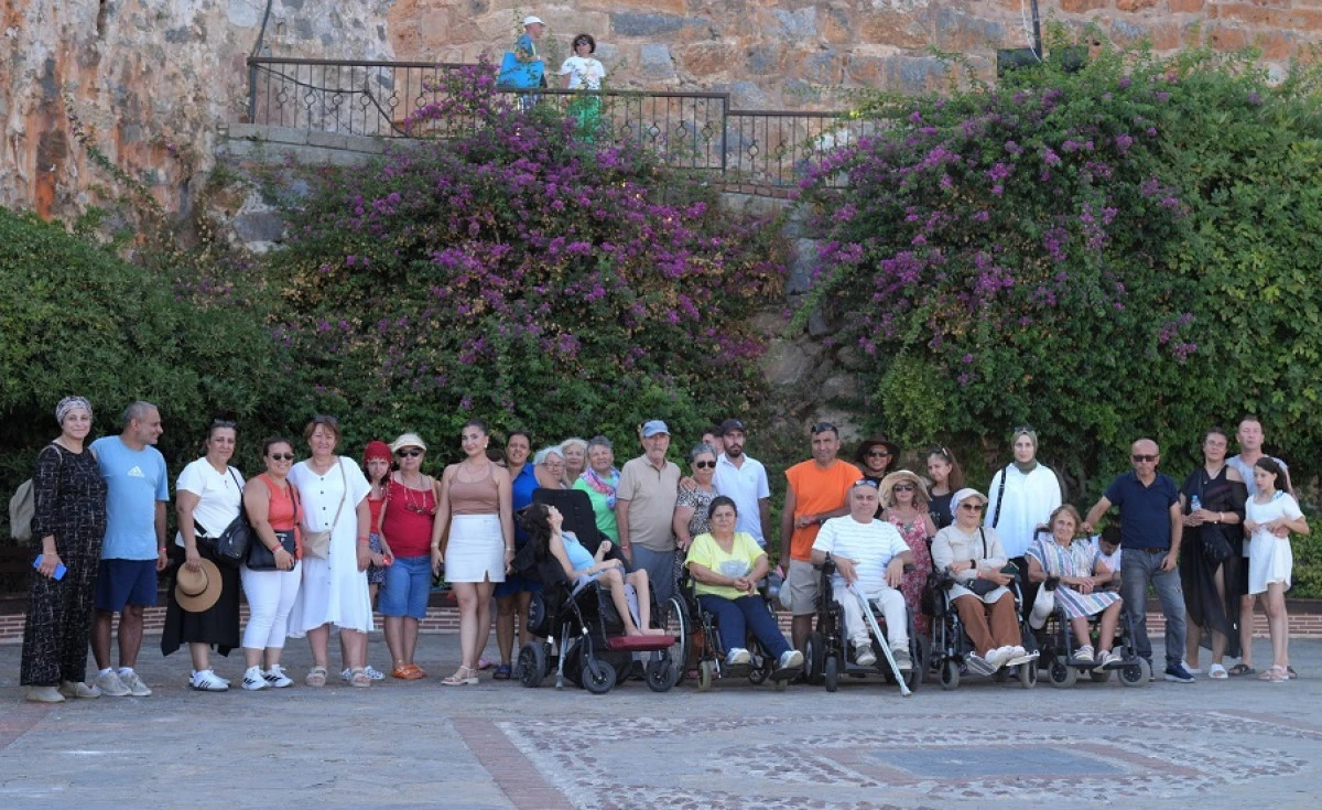 Eskişehirli Engelli Bireylerden Alanya&rsquo;da Engelsiz Tatil Deneyimi