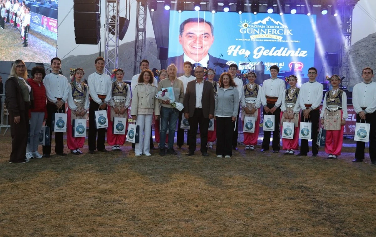 Gazipaşa Toroslar G&uuml;nnercik Yayla Şenliği Coşkuyla Tamamlandı