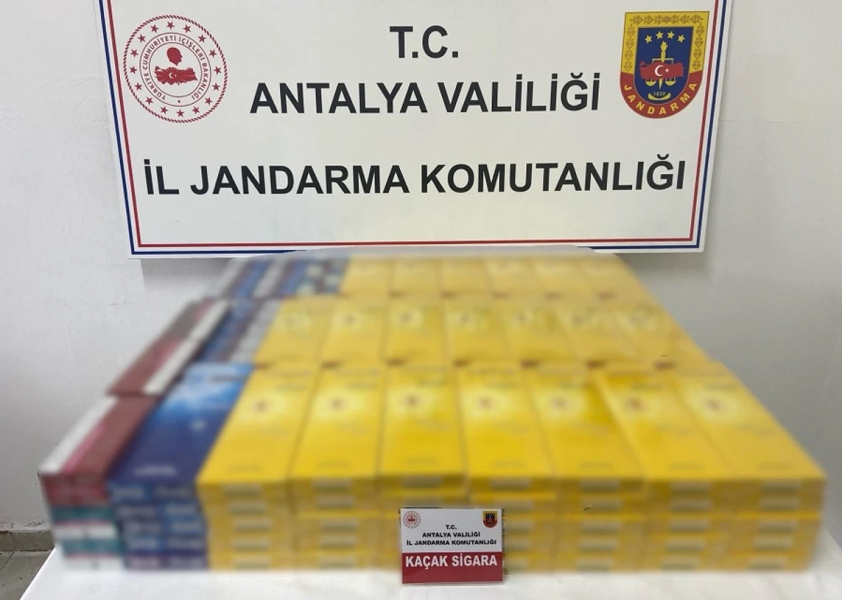 Gazipaşa'da Ka&ccedil;ak Sigara Operasyonu: 145 Karton Sigara Ele Ge&ccedil;irildi