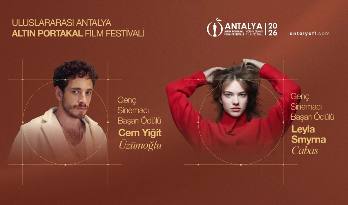 Gen&ccedil; Başarı &Ouml;d&uuml;lleri Cem Yiğit &Uuml;z&uuml;moğlu ve Leyla Smyrna Cabas'ın Oldu