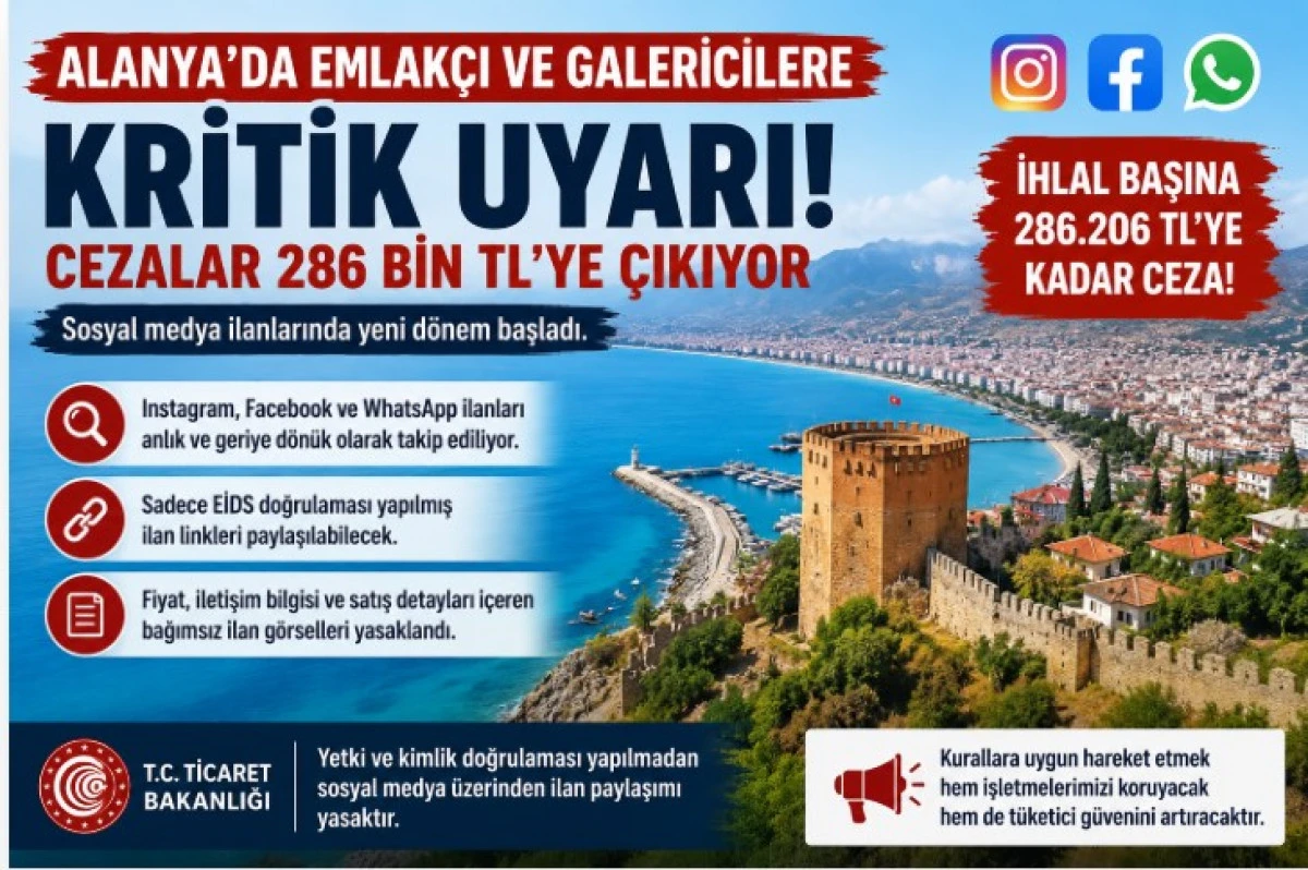 Instagram ve Facebook İlanlarına Yakın Takip: Kurala Uymayana Ağır Ceza