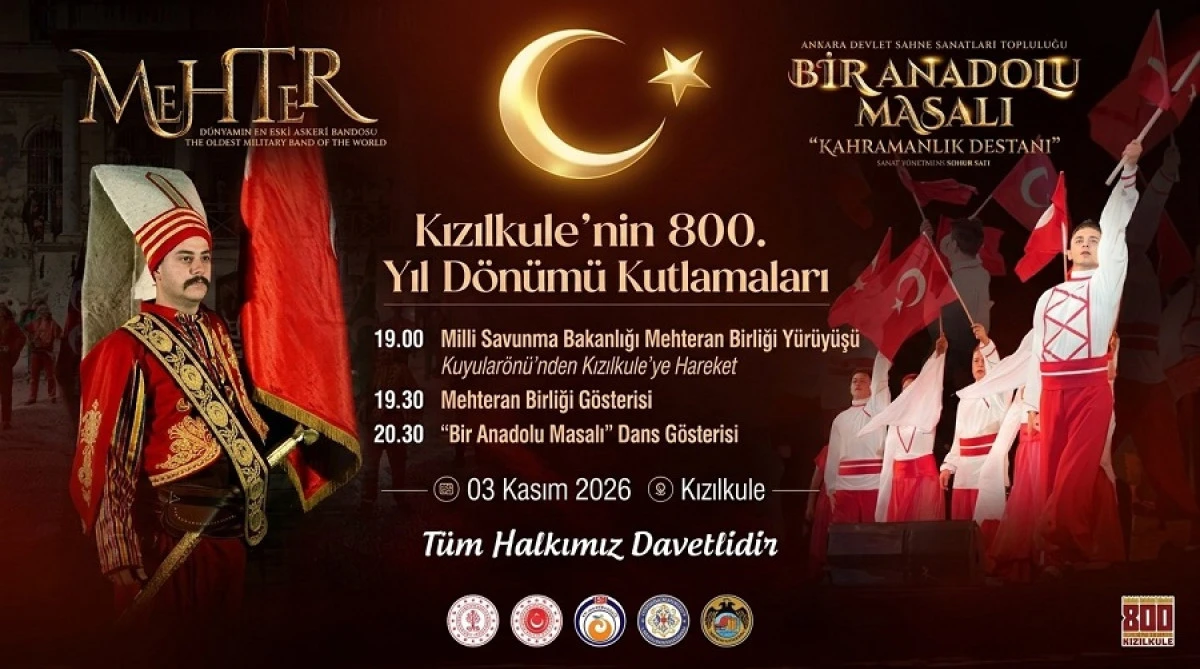 Kızılkule&rsquo;nin 800. yılına &ouml;zel kutlama