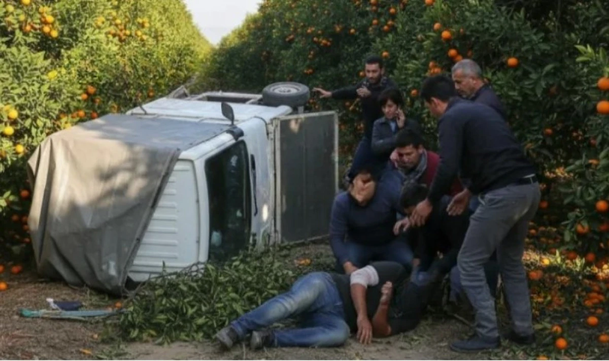 Mahmutlar&rsquo;da Otomobil Bah&ccedil;eye U&ccedil;tu: Facia Kıl Payı Atlatıldı