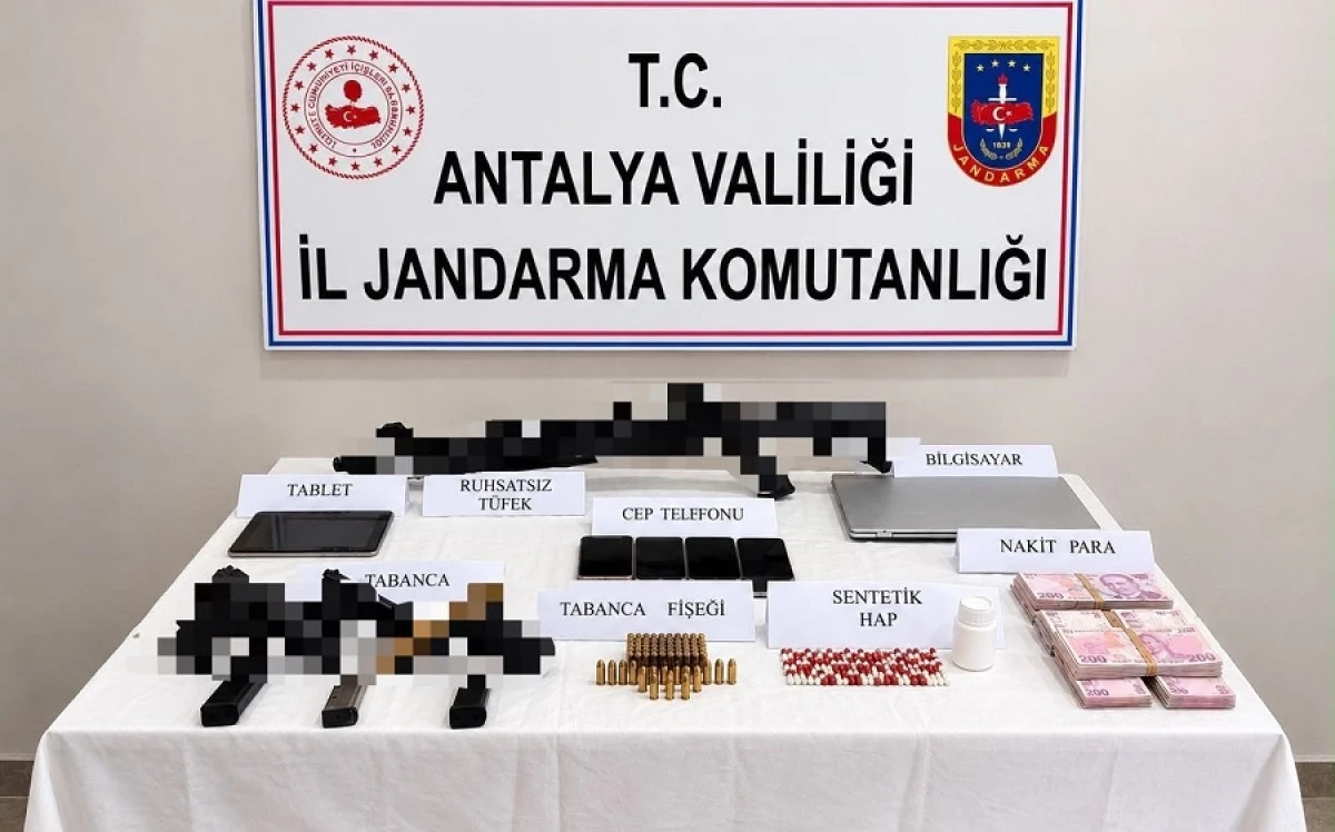 Manavgat&rsquo;ta silahlı saldırıya 5 g&ouml;zaltı