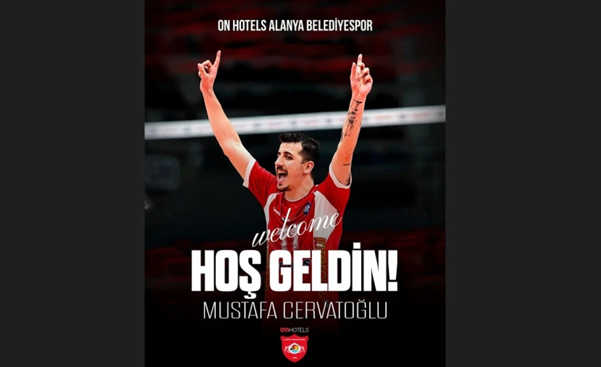 On Hotels Alanya Belediyespor, Mustafa Cervatoğlu&rsquo;nu Kadrosuna Kattı
