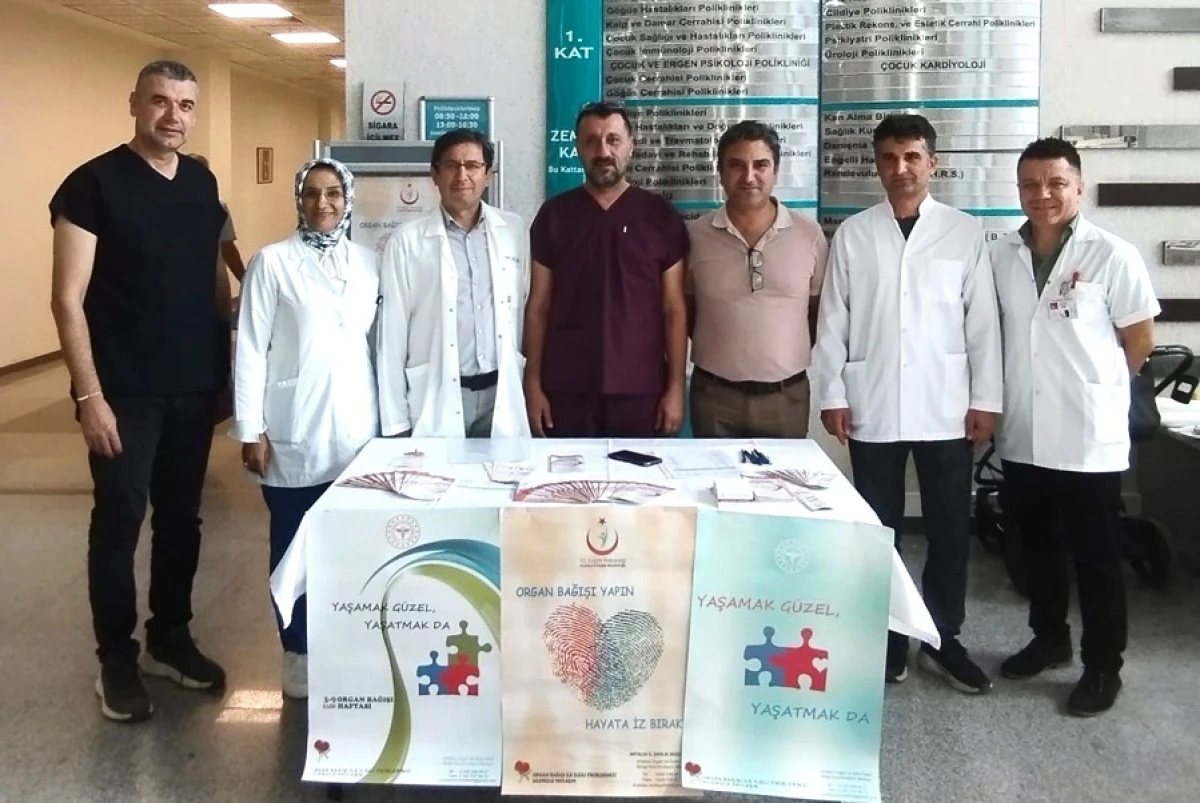 Organ Bağışı Haftasında Farkındalık Etkinliği