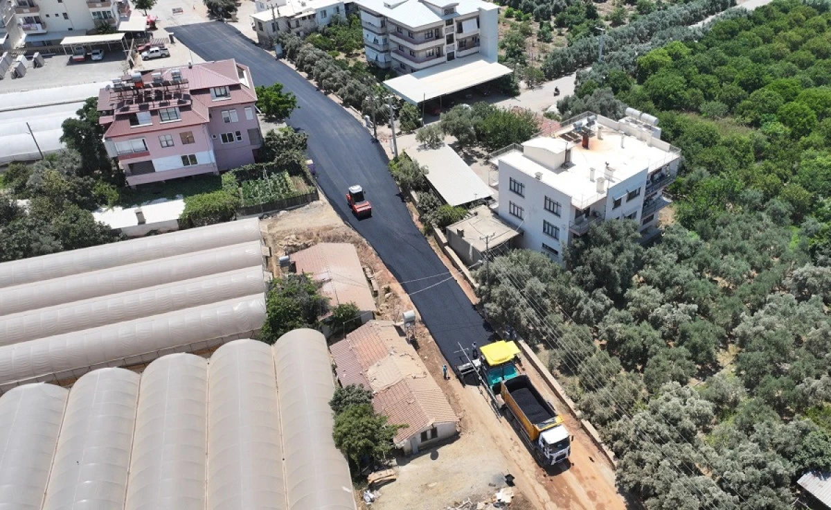 Payallar'da G&ouml;kkale Caddesi Yeni Asfaltına Kavuştu