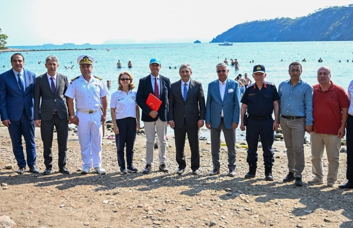Phaselis'te Deniz Kirliliğine Karşı 575 Metrelik Bariyer