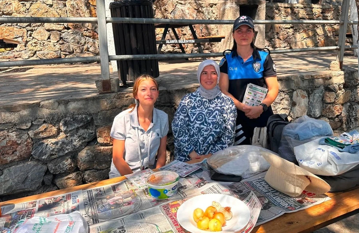 Polisten Orman Yangınlarına Karşı Farkındalık &Ccedil;alışması