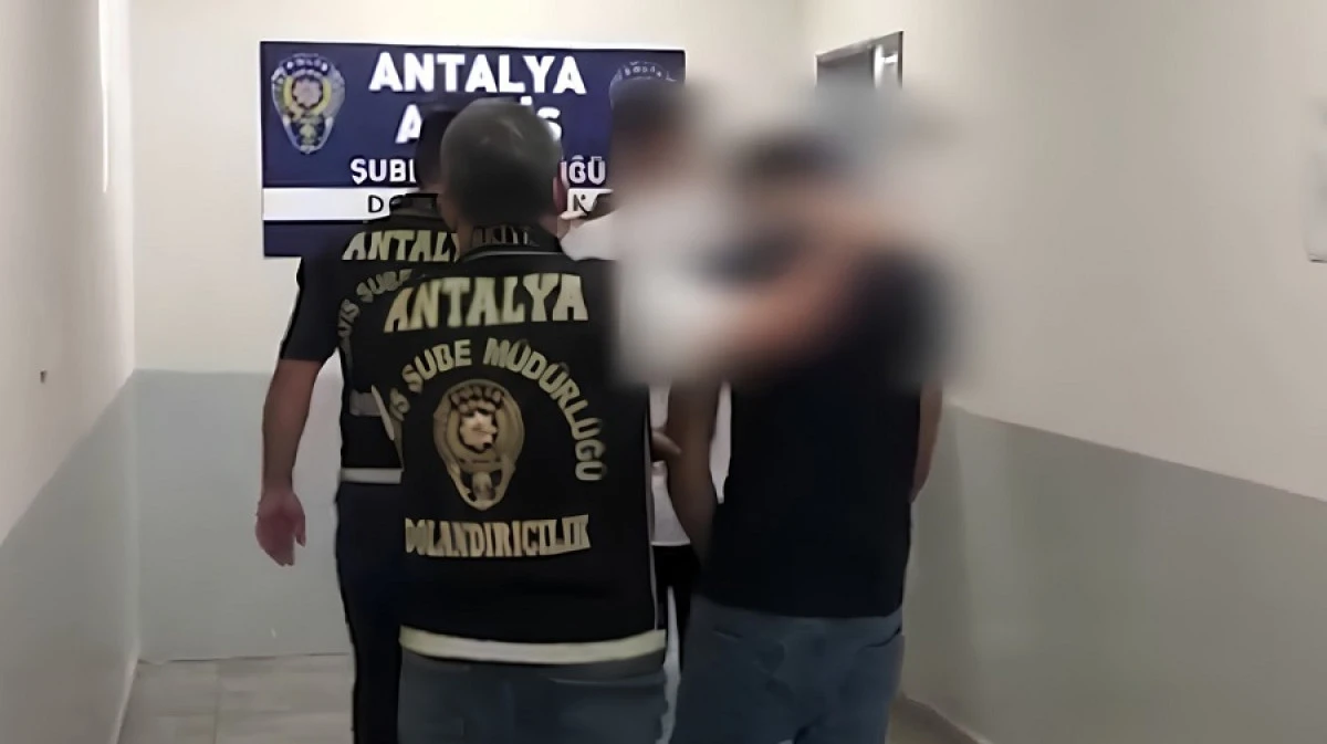 Sahte Başkomiser Tuzağına 2,5 Milyon TL! Antalya'da 4 Ş&uuml;pheli Yakalandı