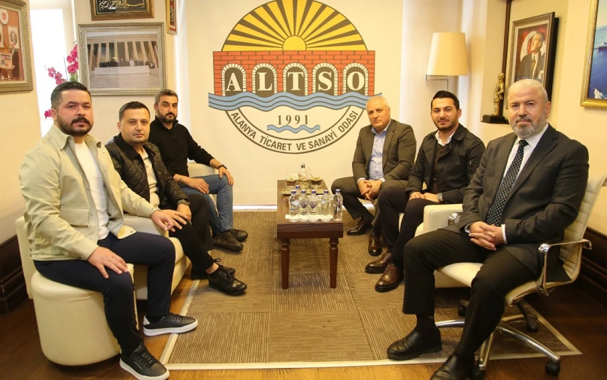 Sel Mağduru İşletmelerden ALTSO Başkanı Eray Erdem&rsquo;e Ziyaret