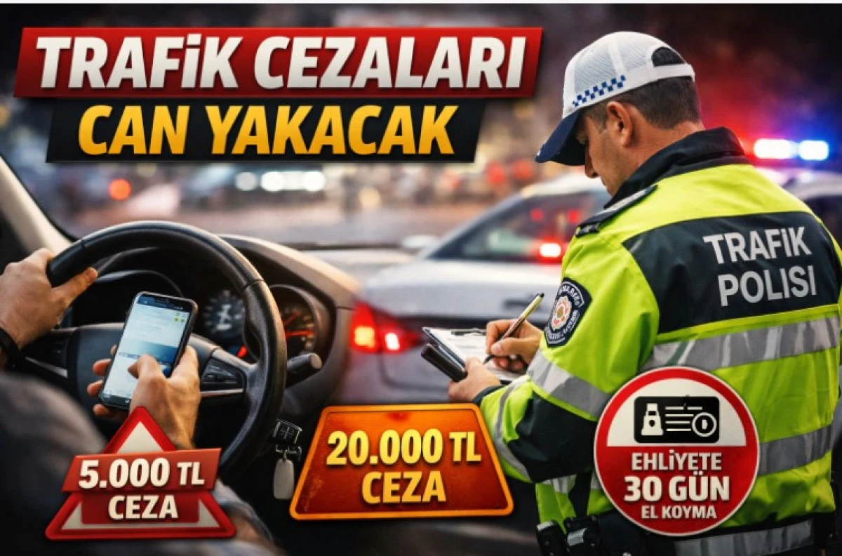 Trafik Cezaları Can Yakacak