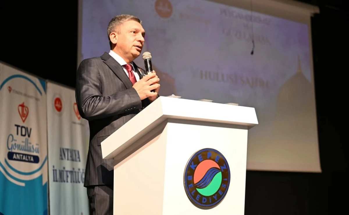 Vali Şahin: Peygamberimiz Karanlık Bir &Ccedil;ağa Aydınlık Oldu