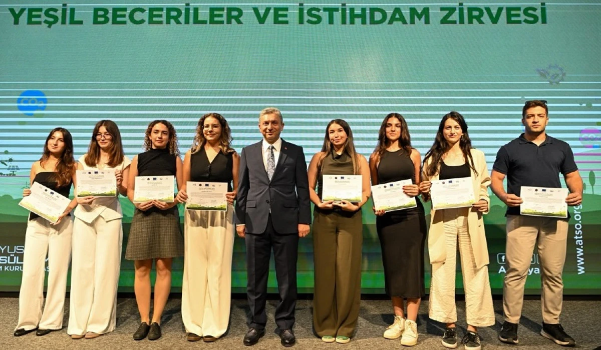 Yeşil Beceriler Ve İstihdam Zirvesi Antalya&rsquo;da D&uuml;zenlendi